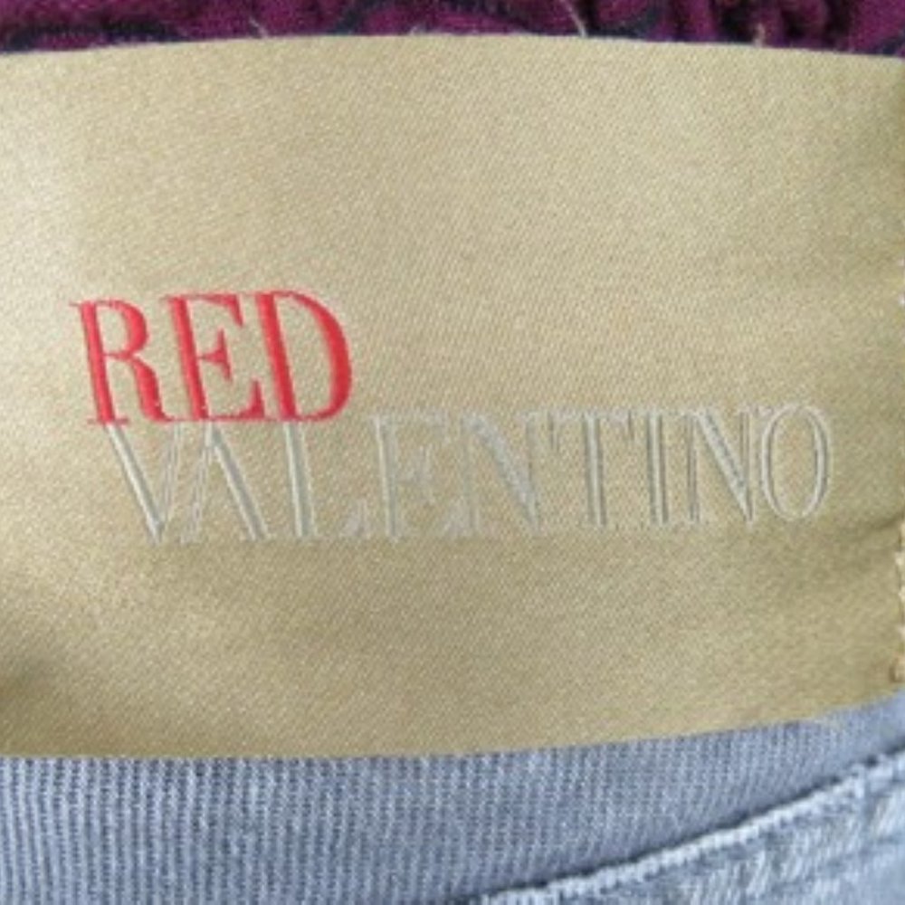 Red Valentino Jeans with Ruffled Pockets - Picture 9 of 9